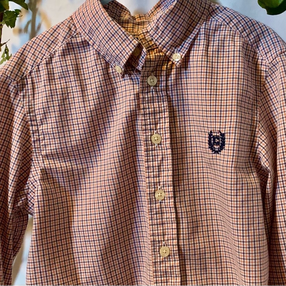 HP🍃 Chaps Boy’s Checkered Button Down Shirt